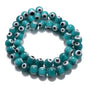 Millefiori Evil Eye Round Lampwork Glass Beads 6mm 124pcs 15