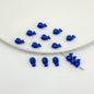 Whale Metal Beads 8mm Baking Painted Colorful 50pcs 16