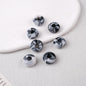 Acrylic Round Spacer Beads 14mm Antique Blooming Ink 50pcs 7