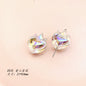 Transparent Bow Series Acrylic Beads AB Colored Plating 8