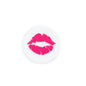 Silicone Focal Beads Nature Theme Circle Badge Love Mom 10pcs 11