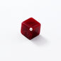 Ink Blooming Square Acrylic Beads 10mm Inclined Hole 100pcs 7