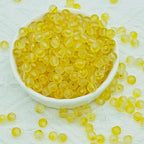 Frosted Round Glass Beads 6mm Pastel Colors with Gold Flecks 50pcs 4