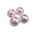 Pearl Glass Beads Round 3-12mm Cherry Pink Imitation 4