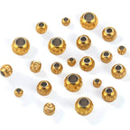 Stainless Steel Round Metal Beads 3-10mm Color Retaining Knife Grain 20pcs 2