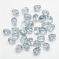 Electroplated Skull Head Glass Beads 8mm x 10mm Iridescent 30pcs 16
