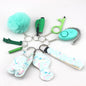 Self Defense Alarm Pompom Keychain Outdoor Safety 10 Pack 10
