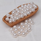 Pearl Round Glass Beads 3-16mm Imitation Ivory Smooth 50pcs 3