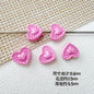 Butterfly Painted Metal Beads Decorative Alloy 10pcs 23