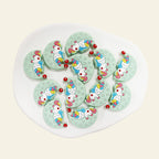Silicone Focal Beads Lunar Unicorn Holding Moon 20pcs 6