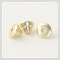 Brass Tower Metal Beads 7mm Double Layer Stepped Finish 100pcs