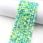 Flat Disc Clay Beads 6mm Colorful Matte Polymer 10strands 17