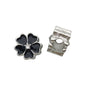 Flower Metal Beads 11mm Colorful Cherry Enamel Zinc Alloy 20pcs 7