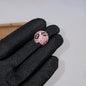 Leopard Print Rhinestone Polymer Clay Beads 14mm Square 15mm Round 10pcs 23