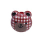 Cartoon Character Bear Head Acrylic Beads 17mm Colorful 10pcs 17