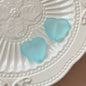 Matte Heart Acrylic Beads 24mm Pastel Colors 20pcs 8