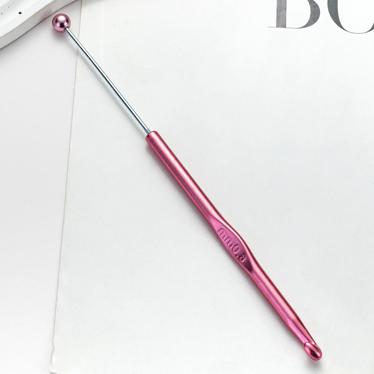 Beadable Crochet Hooks Metallic Slim Polished 3.0mm to 6.0mm 27