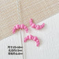 Bow and Skateboard Metal Beads 25mm 19mm Baking Painted Alloy 20pcs 10