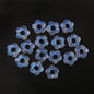 Transparent Aurora Laser Acrylic Beads Iridescent Mixed Shapes 2pcs 26
