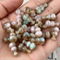 Imitation Agate Gourd Resin Beads 10mm Gradient Colors 10pcs 3