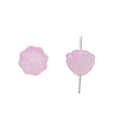 Gradient Lotus Seed Acrylic Beads 10mm Translucent Textured 100pcs 6