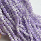 Crackle Round Glass Beads 8mm Dual Color Soft Pastel 200pcs 11