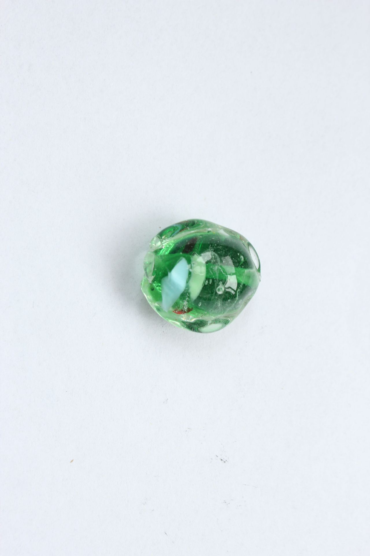 Lampwork Irregular Shaped Glass Beads 22mm Colorful Glossy 50pcs 8