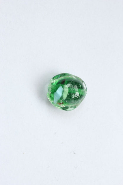 Lampwork Irregular Shaped Glass Beads 22mm Colorful Glossy 50pcs 8