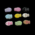 Fish Metal Beads 13mm Baking Painted Biscuit Style 20pcs 14