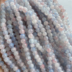 Crackle Round Glass Beads 8mm Dual Color Soft Pastel 200pcs 2