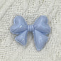 Hand Painted Balloon Bow Acrylic Beads 33mm Solid Color 10pcs 8
