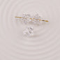 Frosted Small Star Acrylic Beads 11mm Transparent Jelly Color 50pcs 8