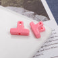 Painted Clip Acrylic Beads 20mm Baking Theme Colorful Glossy 100pcs 7