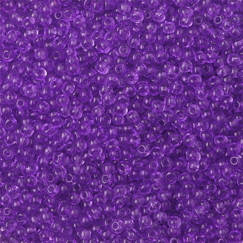 Transparent Seed Glass Beads 2mm Glossy Rainbow Colors 660pcs 15