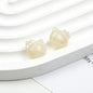 Vintage Hello Kitty Acrylic Beads 11mm Imitation Jade 100pcs 8
