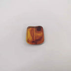 Transparent Acrylic Beads Imitation Amber Mixed Shapes 100pcs 5