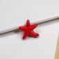 Irregular Starfish Acrylic Beads 21mm Glossy Mixed Colors 50pcs 9