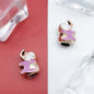 Enamel CCB Plastic Acrylic Beads 9-15mm Large Hole Playful Shapes 40pcs 24