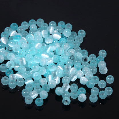 Seed Glass Beads 4mm Shimmer Imitation Opal Mixed Colors 400pcs 10
