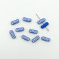 Girl Character Plate Metal Beads 12mm Baking Painted 20pcs 15