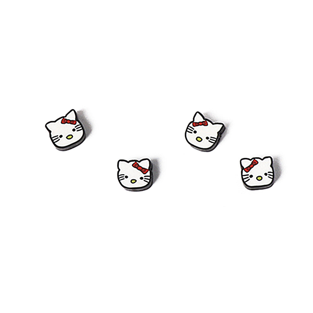 Kitty Cat Clay Beads 10mm Polymer Cartoon Character 100pcs 4