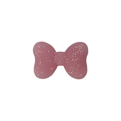 Silicone Focal Beads Cross Matte Speckled Glow in the Dark 20pcs 8