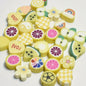 Cartoon Pattern Clay Beads 10mm Multicolor Polymer 200pcs 13