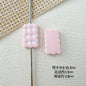 Baking Painted Cookies and Twisted Bow Metal Beads 15mm 21mm 20pcs 7