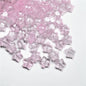 Czech Glass Beads Star 8mm Translucent Soft Color Gradient 50pcs 17