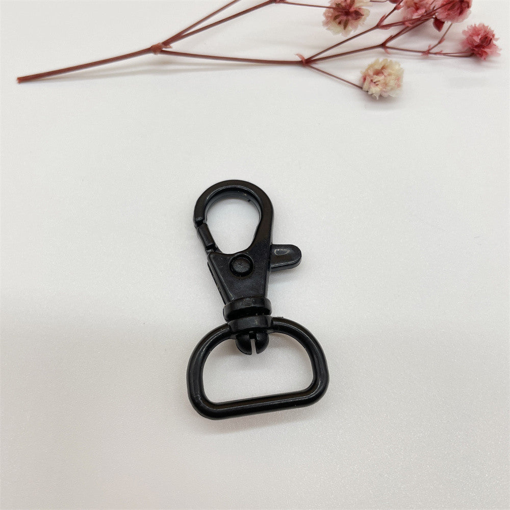 Colorful Plastic Swivel Snap Hook Keychain Clasps 40mm 20pcs 5