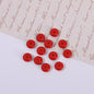 Glass Round Spacer Beads 6mm 8mm Imitation Jade Color 100pcs 13