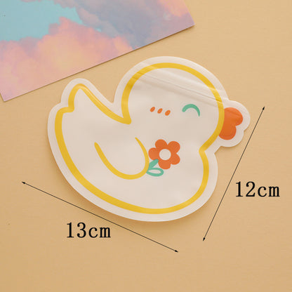 Sanrio Series Zip Lock Plastic Bags Cute Character Design 5pcs 7
