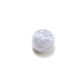 Japanese Striped Blooming Color Acrylic Beads 12mm 100pcs 2