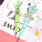 Dual Color Gradient Cracked Butterfly Acrylic Beads 37mm 50pcs 2